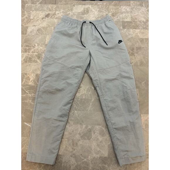 Nike NSW Sportswear Tech Mens Large Essentials Pants Windrunner DQ4343 Gray - Picture 1 of 6